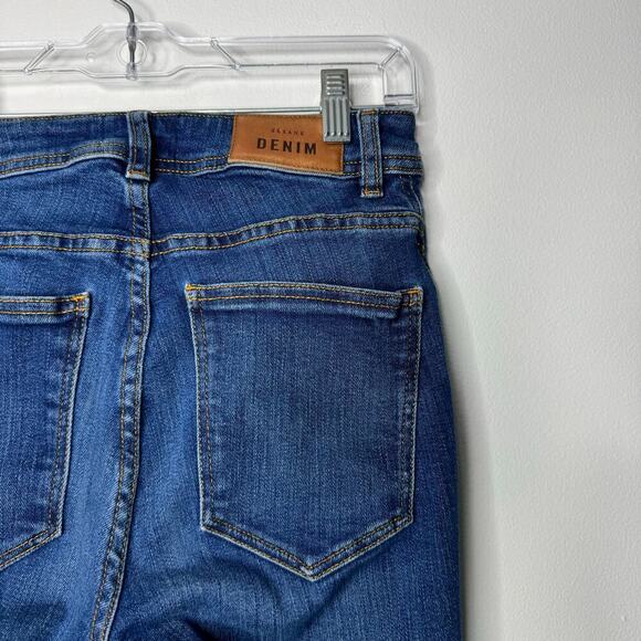 Sezane Slim Parfait Mid Rise Skinny Jean Denim Size 26 - Picture 9 of 11